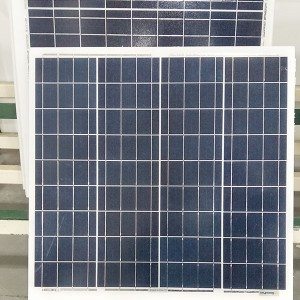 2016 High quality Poly-crystalline Solar Panel 50W Factory for Greece