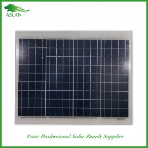 Professional Design Poly-crystalline Solar Panel 40W for Lesotho Manufacturers